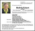 Hedwig Eckert
