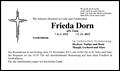 Frieda Dorn