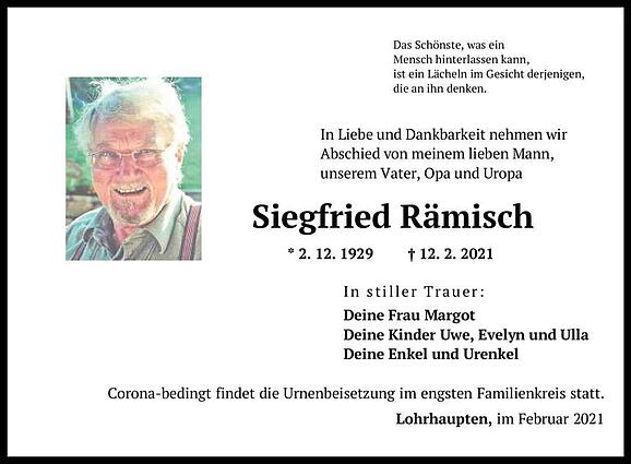 Siegfried Rämisch