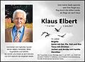 Klaus Elbert