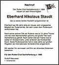 Eberhard Nikolaus Staudt