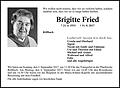 Brigitte Fried