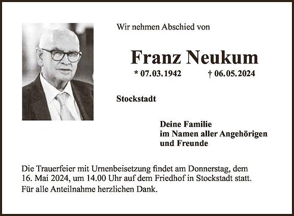 Franz Neukum