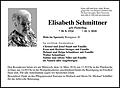 Elisabeth Schmittner