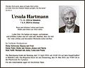 Ursula Hartmann