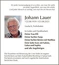 Johann Lauer