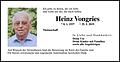 Heinz Vongries