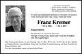 Franz Kremer