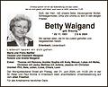 Betty Waigand