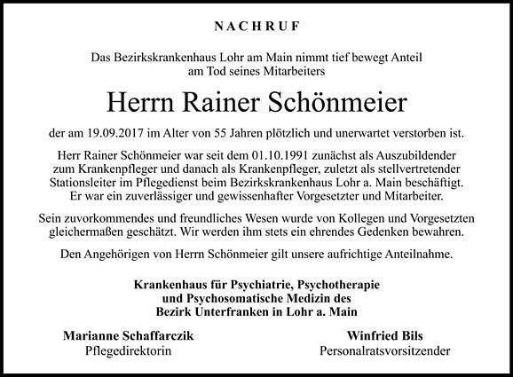Rainer Schönmeier