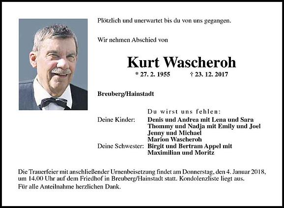 Kurt Wascheroh