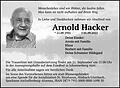 Arnold Hacker