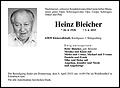 Heinz Bleicher