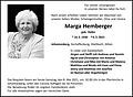 Marga Hemberger