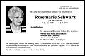 Rosemarie Schwarz