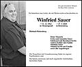 Winfried Sauer