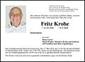 Fritz Krohe
