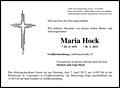 Maria Hock