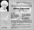 Maria Odenwald