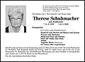 Therese Schuhmacher