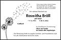Roswitha Bröll