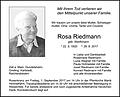 Rosa Riedmann