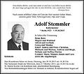 Adolf Stemmler