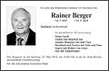 Rainer Berger