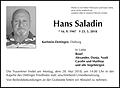 Hans Saladin