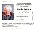 Elisabeth Hohe
