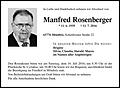 Manfred Rosenberger