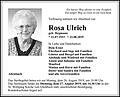 Rosa Ulrich