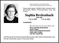 Sophia Breitenbach
