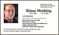 Klaus Menking 
