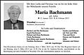 Maria Bachmann