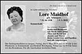 Lore Maidhof