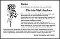 Christa Welzbacher