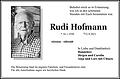 Rudi Hofmann