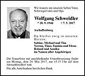 Wolfgang Schweidler