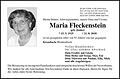 Maria Fleckenstein
