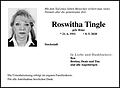 Roswitha Tingle