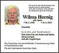 Wilma Hornig