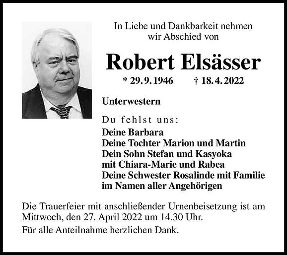 Robert Elsässer