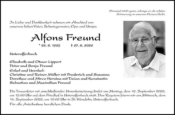 Alfons Freund