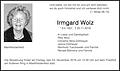 Irmgard Wolz