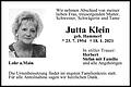 Jutta Klein