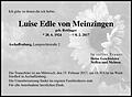 Luise Edle von Meinzingen