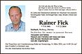 Rainer Fick