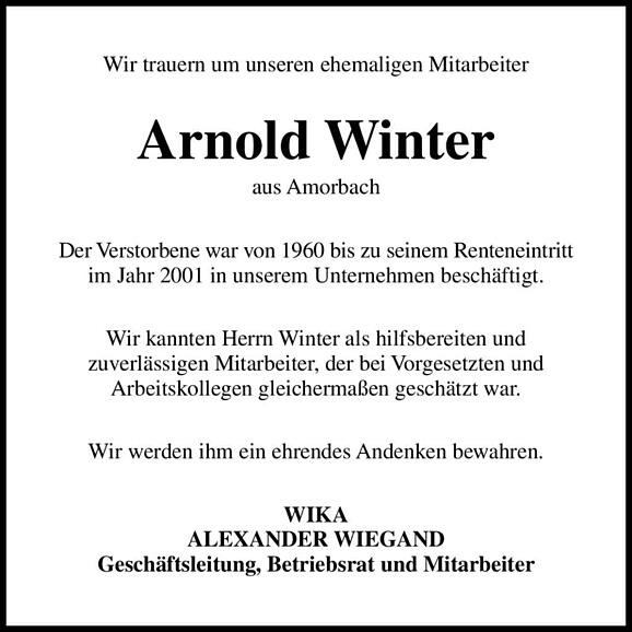 Arnold Winter