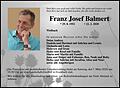 Franz Josef Balmert